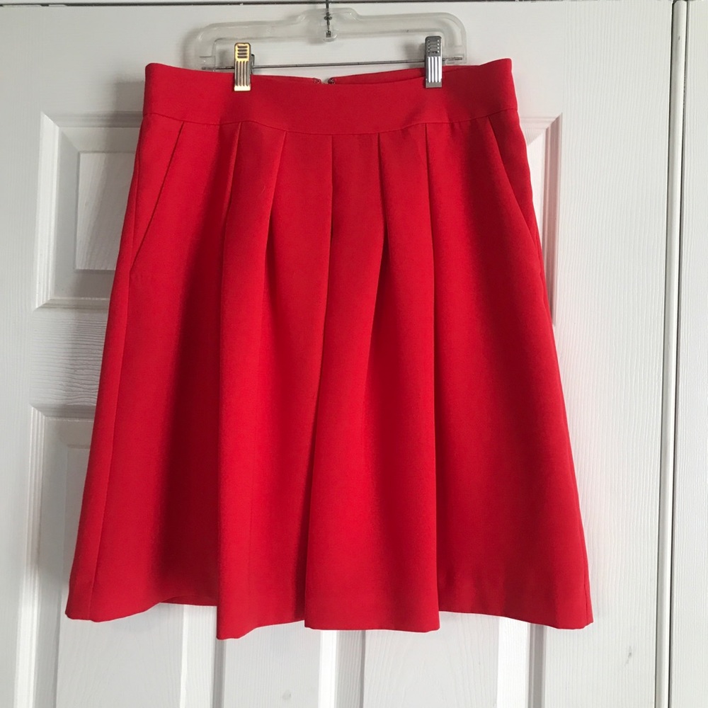 Orange banana republic skirt